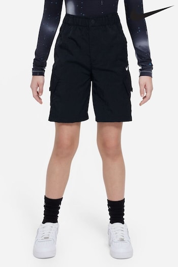 Nike Black Woven Cargo Shorts (N30222) | £38