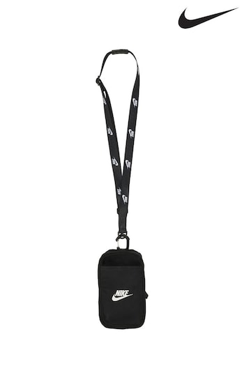 Nike Black Club Logo Phone Cross-Body Bag (N30381) | £24