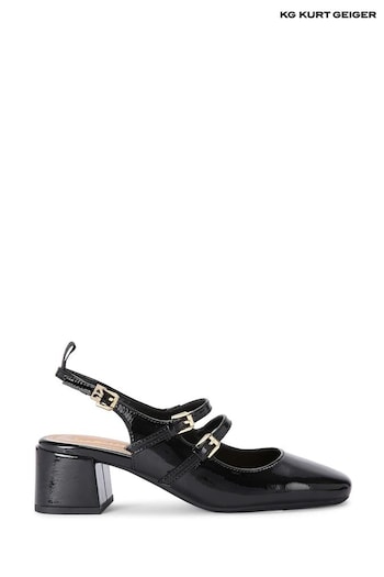 KG Kurt Geiger Amy Black Shoes (N30385) | £119