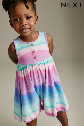 Rainbow Frill Playsuit (3mths-7yrs) (N30511) | £10 - £12