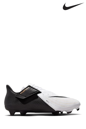 Nike black White Phantom Academy Flyease Multi Ground Football Boots (N30538) | £80