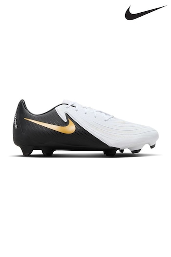 Nike White Phantom Academy Multi Ground Football Boots (N30539) | £80