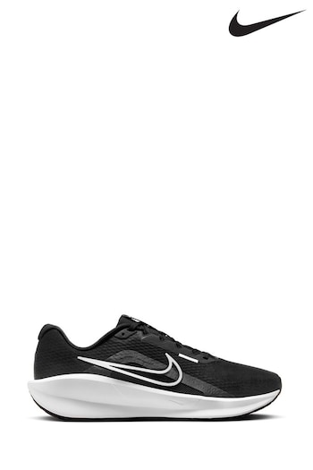 Nike Black/White Downshifter 13 Road Running Trainers (N30545) | £65