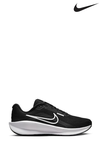 Nike gloss Black Downshifter 13 Road Running Trainers (N30573) | £65