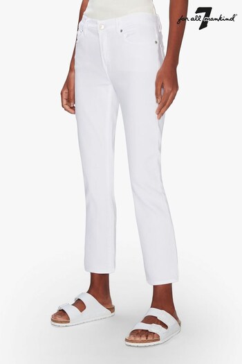 7 For All Mankind Roxanne Mid Rise Skinny Jeans (N30610) | £200