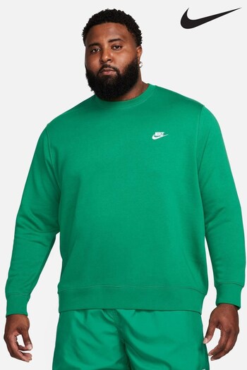 Nike event Light Green Club Crew Sweatshirt (N30634) | £55