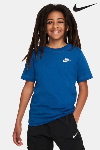 Nike Blue Futura T-Shirt (N30640) | £17