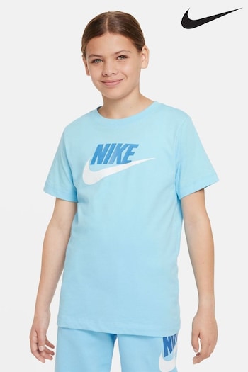 Nike Light Blue Futura Icon T-Shirt (N30643) | £18