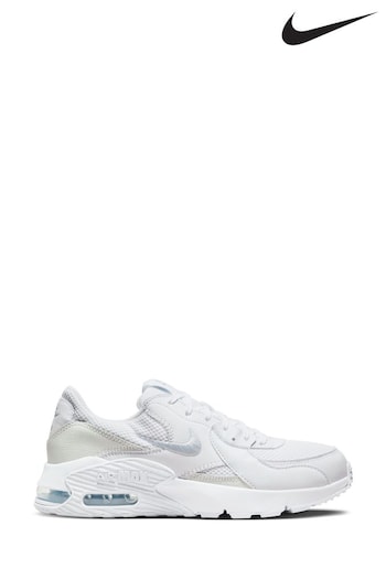 Nike White Air Max Excee Trainers (N30645) | £110