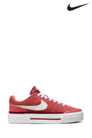 Nike Pink Court Legacy Lift Trainers (N30672) | £80