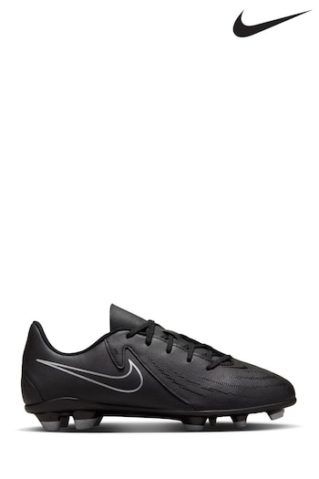 Nike lateral Black Jr. Phantom Club Multi Ground Football Boots (N30711) | £45