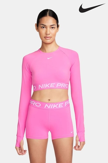 Nike neon Bright Pink Dri-FIT Pro 365 Long Sleeve Top (N30730) | £40