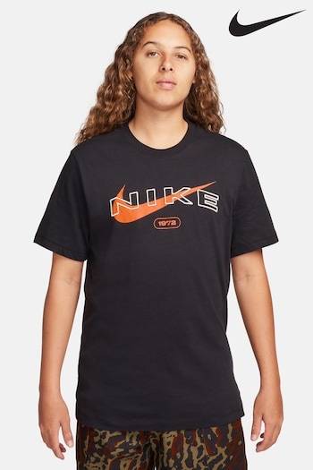 Nike Black Sportswear Graphic T-Shirt (N30787) | £33