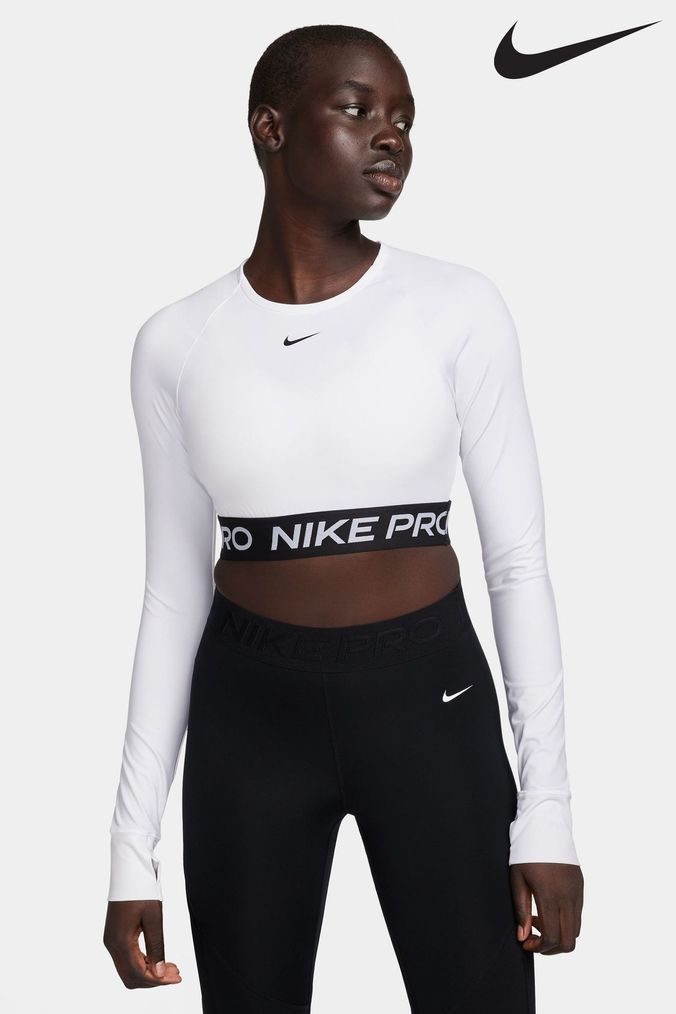 Nike women's pro deluxe crop top shop