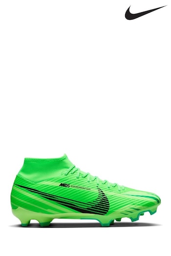 Nike Barely Green/Gold Zoom Superfly 9 Academy Multi Ground Football Dsquared2 Boots (N30798) | £90