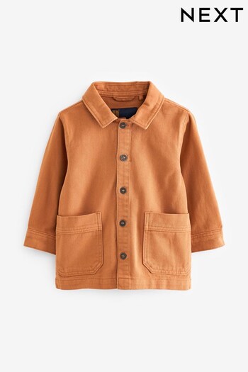 Orange Denim Shacket (3mths-7yrs) (N30803) | £15 - £17