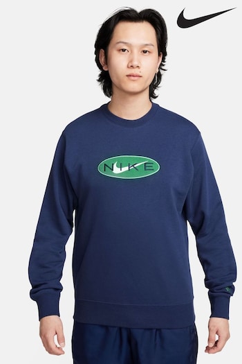 Nike Blue Sportswear Graphic Logo Sweatshirt (N30807) | £65