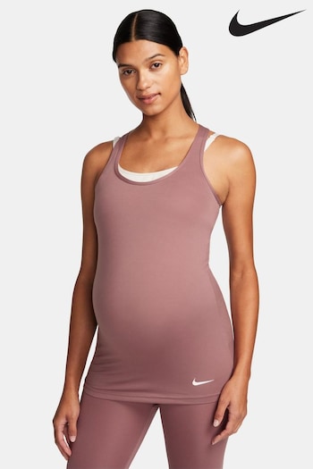 Nike Brown Maternity Dri-FIT Vest Top (N30945) | £40