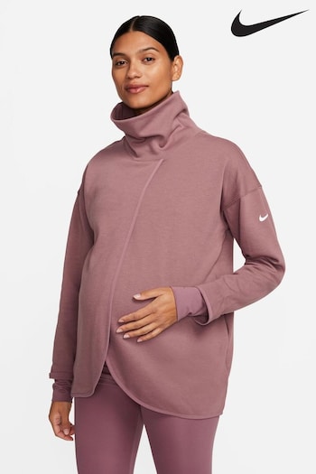 Nike devil Brown Maternity Reversible Pullover Top (N30947) | £80