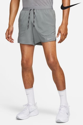 Nike Grey Flex Stride 5 Inch Running Shorts (N30957) | £45