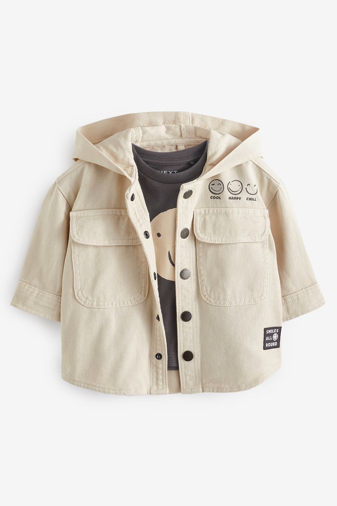 Next boys top denim shirt