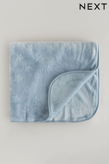 Blue Star Fleece Baby Teddy Borg Fleece Blanket (N31029) | £13