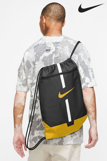 Nike polyesterist Black/Gold Academy Gymsack (N31037) | £18