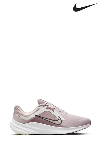 Nike Grey Quest 5 Road Running Trainers (N31059) | £75