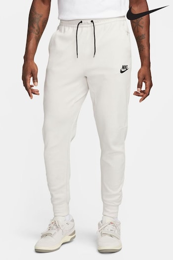 Nike Beige Sportswear Tech Essentials Fleece Joggers (N31060) | £70