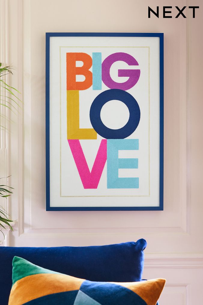 Framed bedroom sales wall art