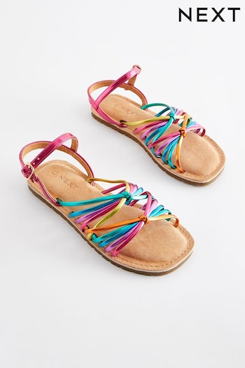 Rainbow Bright Strappy Sandals (N31132) | £21 - £28