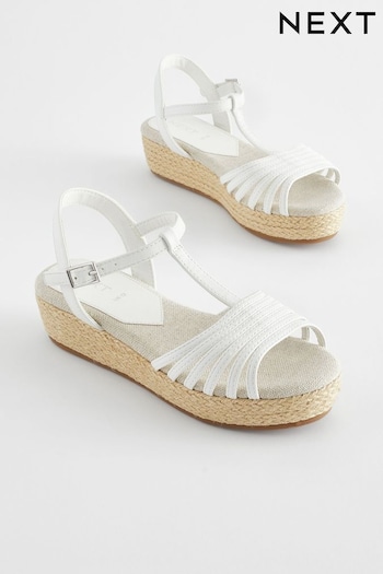 White Wedge Sandals (N31140) | £23 - £30