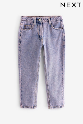 Lilac Purple Mom mid Jeans (3-16yrs) (N31181) | £17 - £22