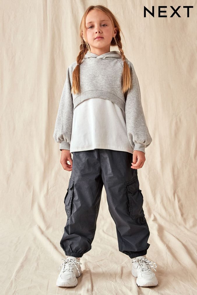 Kids cargo pants girls best sale