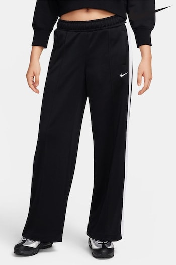 Nike Black Wide Leg Side Stripe Joggers (N31234) | £70