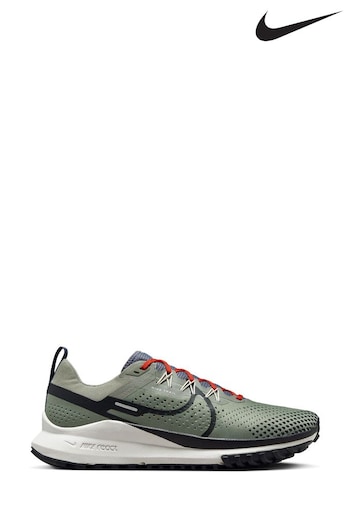 Nike mid Black/Brown React Pegasus Trail 4 Running Trainers (N31242) | £130