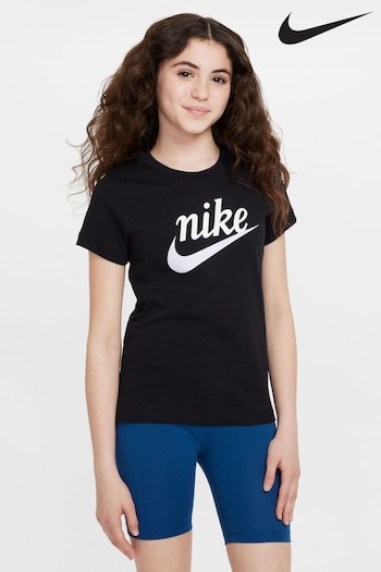 Nike grey Black Sportswear T-Shirt (N31259) | £18