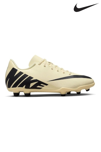 Nike Jr. Yellow Mercurial Vapor 15 Club Firm Ground Football Max Boots (N31279) | £45