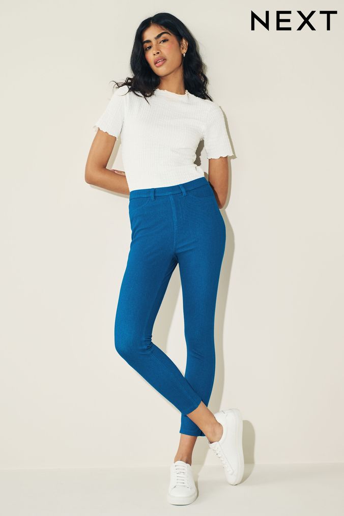 Next cropped jersey denim deals leggings