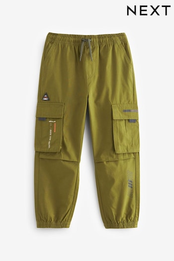 Olive Green Cargo Trousers (3-16yrs) (N31334) | £16 - £21