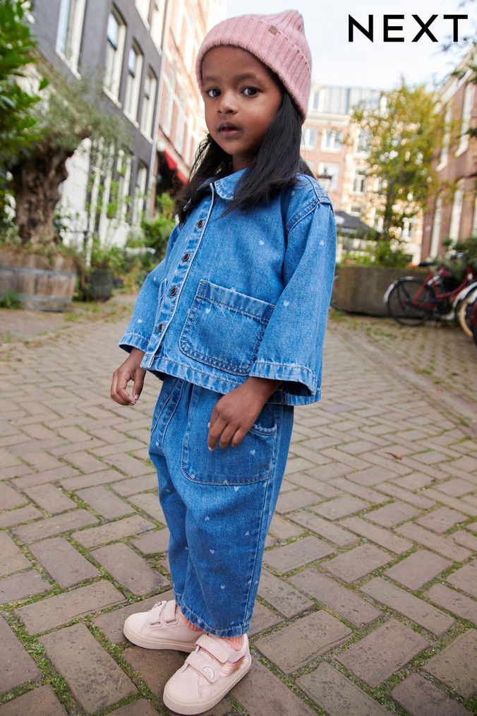 Next baby girl denim jacket sale