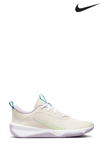 Nike White Omni Multi Court Indoor Court Shoes (N31407) | £43