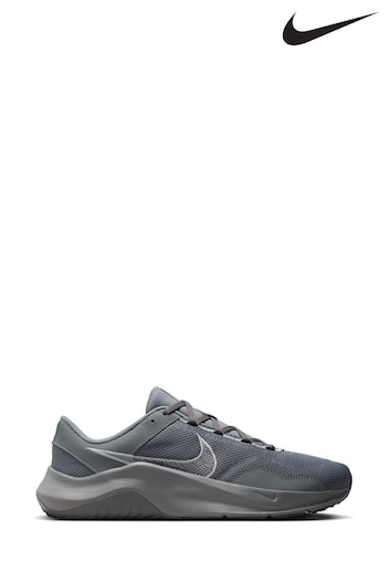 Nike loden Grey Legend Essential 3 Training Trainers (N31410) | £65