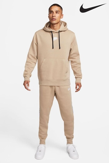 Nike Brown Sportswear Essential Hooded Tracksuit (N31414) | £90