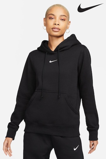 Nike Black Sportswear Phoenix Fleece Pullover Hoodie (N31457) | £60