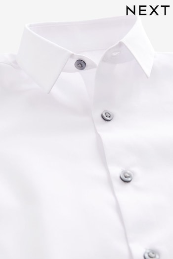 White Long Sleeve Shirt (3-16yrs) (N31583) | £11 - £16