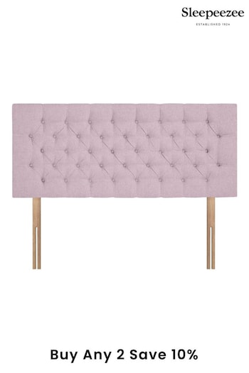 Sleepeezee Pink Chesterfield Strutted Headboard (N31592) | £335 - £510