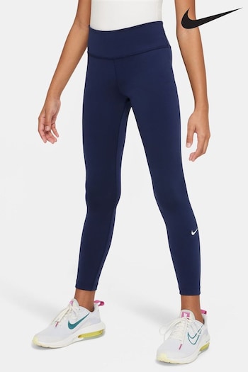 Nike Blue Dri-FIT One Leggings (N31637) | £30