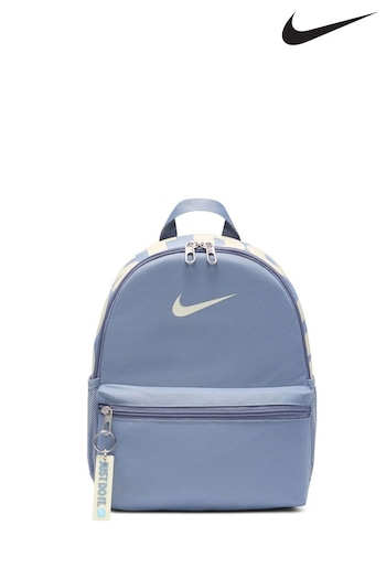 Nike Blue Kids Brasilia JDI Mini Backpack (11L) (N31641) | £23