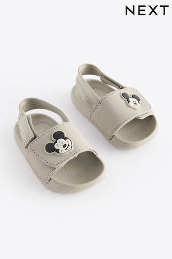Neutral Mickey Pram Mickey Mouse Sliders (0-24mths) (N31678) | £10